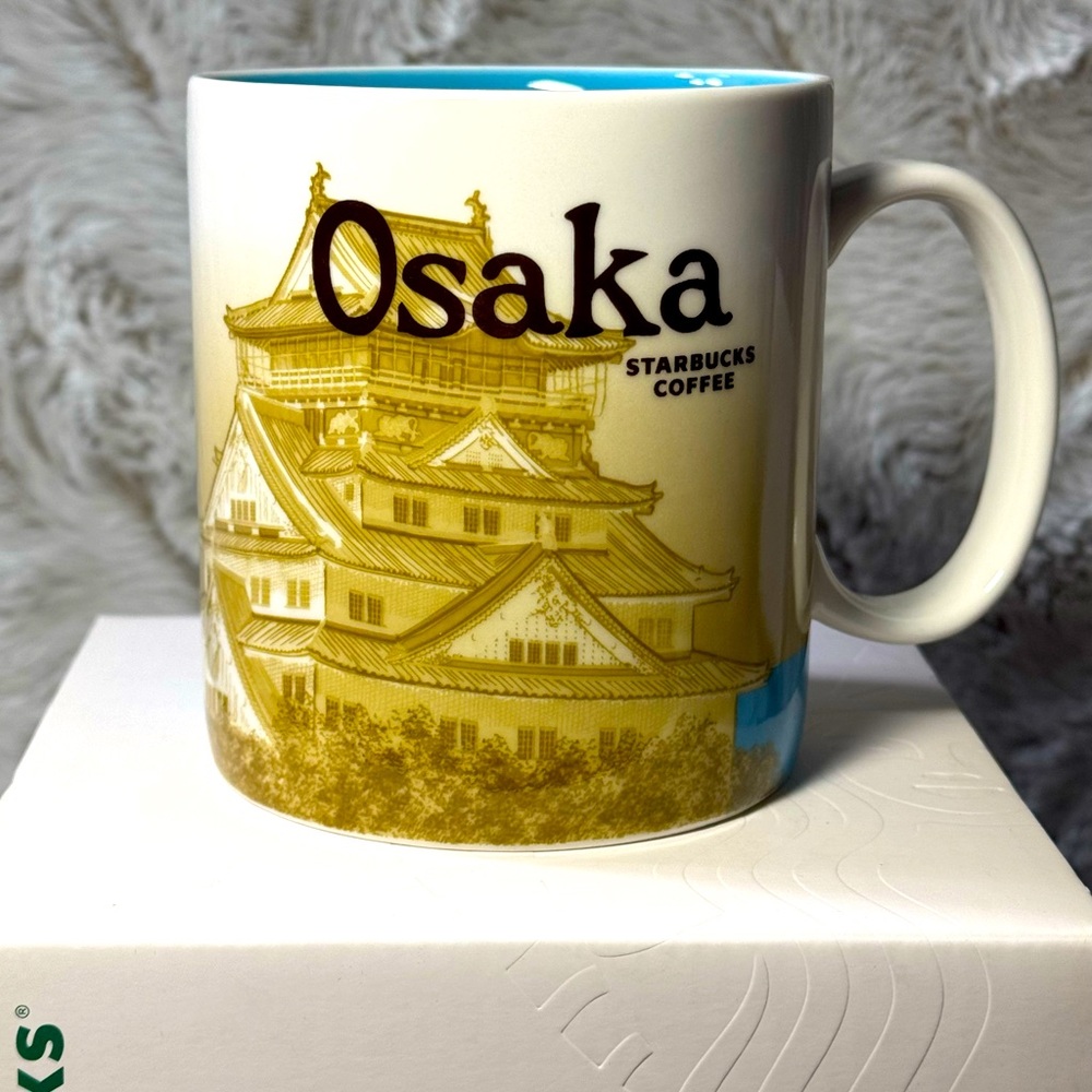 Starbucks Osaka Global Icon Mug Collector Series 2009 W/SKU VHTF Brand New